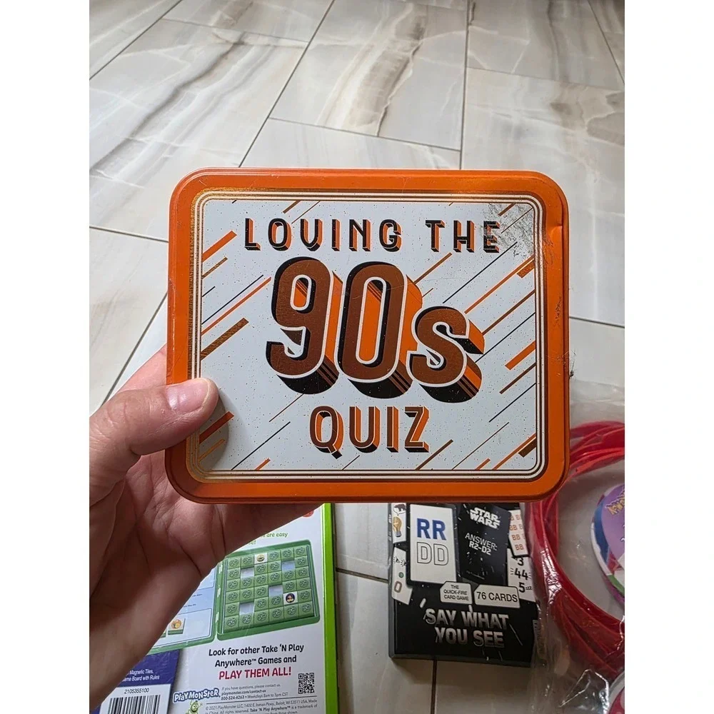Family Game Bundle Banx Star Wars Say What You See Pokemon 90s Quiz Take N Play